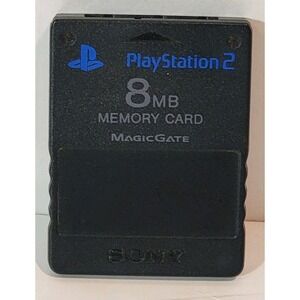 Sony Playstation 2 PS2 Memory Card 8MB Official Tested Works